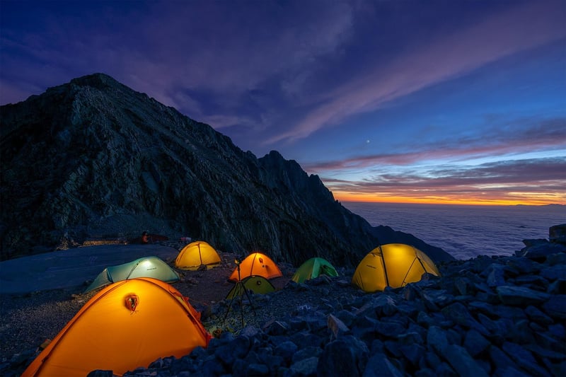 Mountain Forest Camping